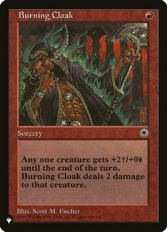 Burning Cloak plst POR-120