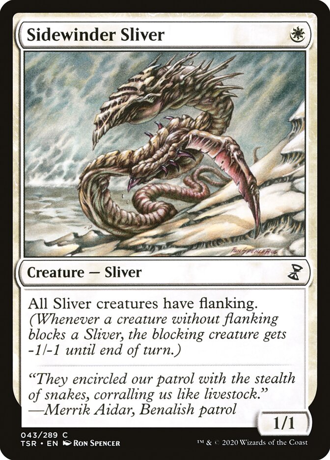 Sidewinder Sliver tsr 43