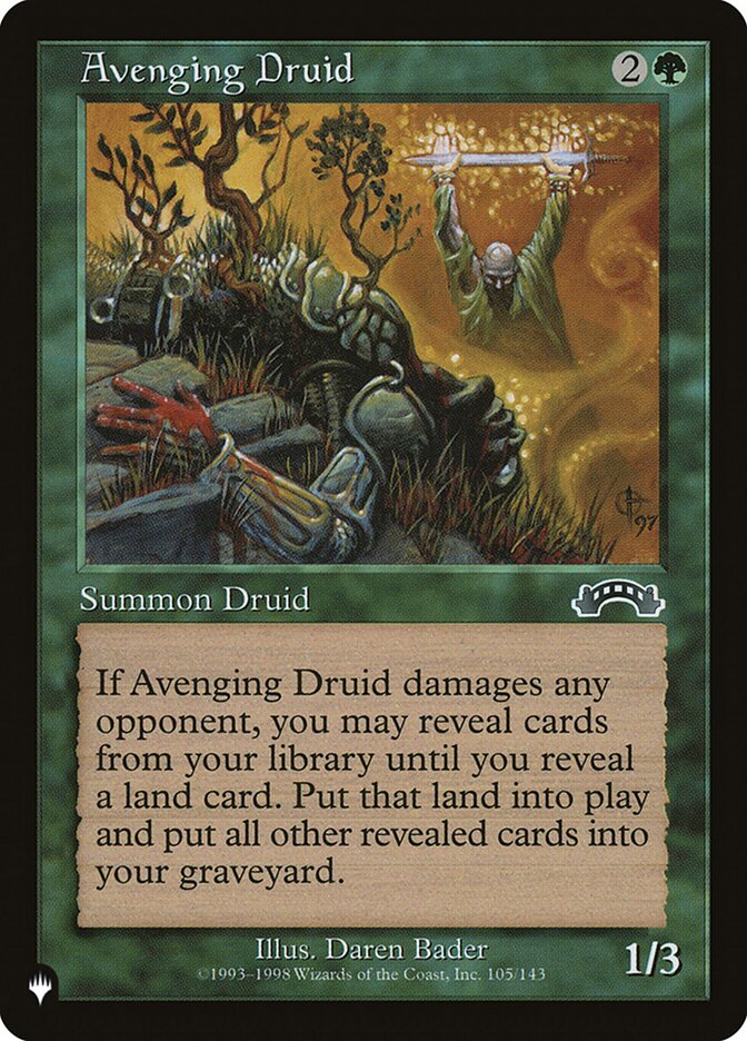 Avenging Druid plst EXO-105