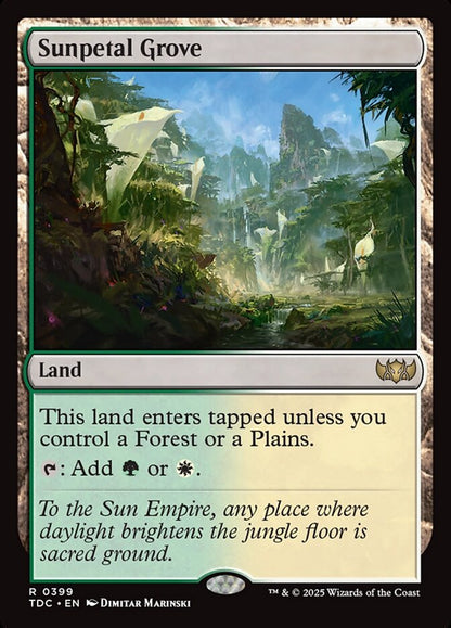 Sunpetal Grove tdc 399