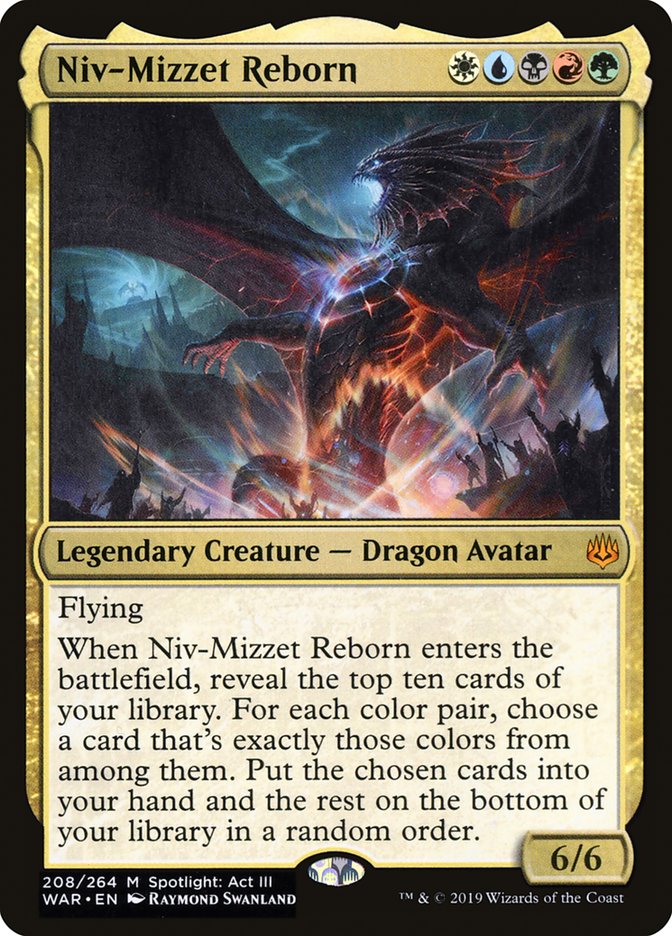 Niv-Mizzet Reborn war 208