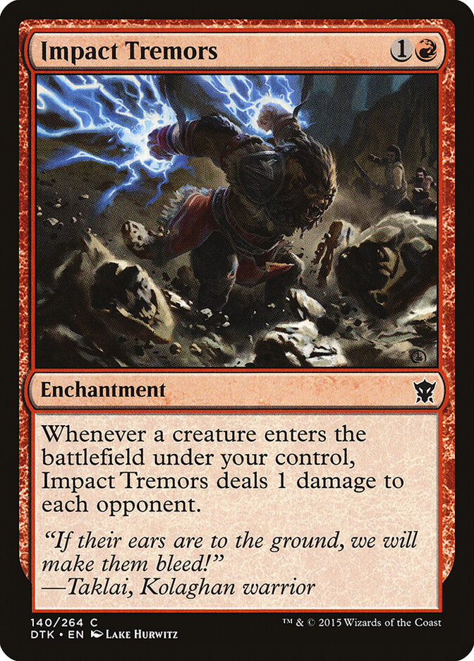 Impact Tremors dtk 140
