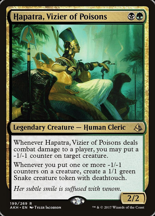 Hapatra, Vizier of Poisons akh 199
