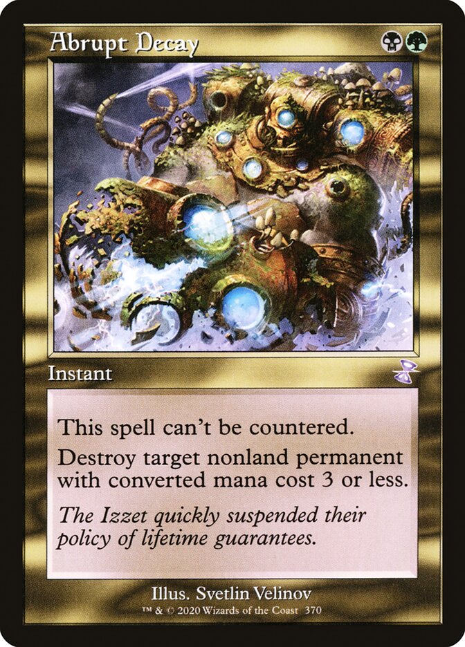 Abrupt Decay tsr 370