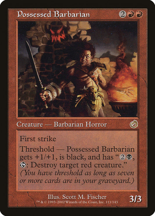 Possessed Barbarian tor 111