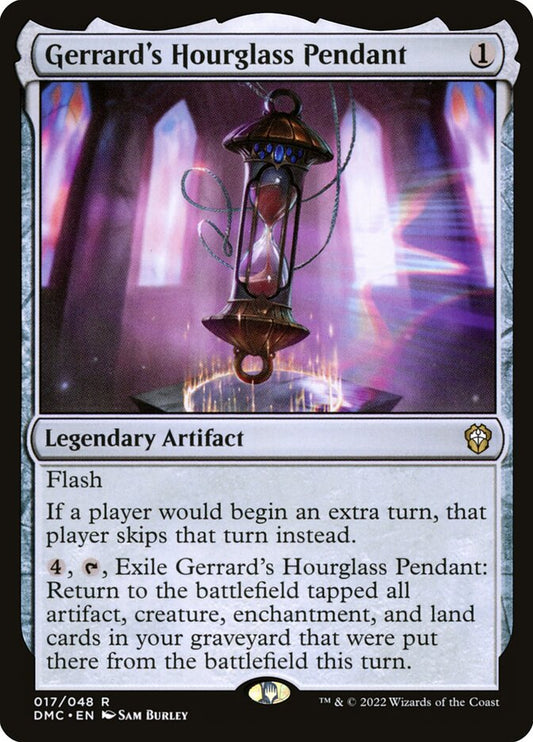 Gerrard's Hourglass Pendant dmc 17