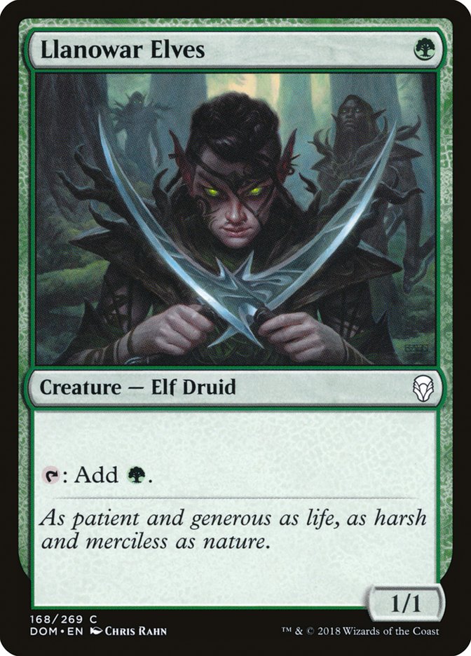 Llanowar Elves dom 168
