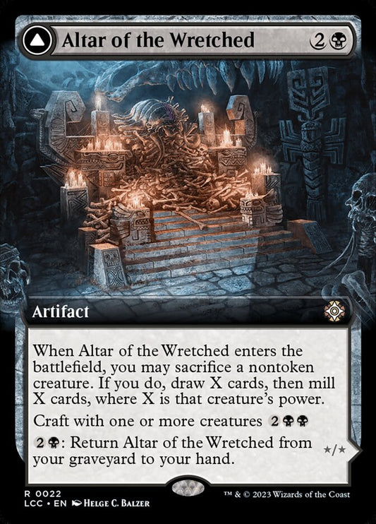 Altar of the Wretched // Wretched Bonemass lcc 22