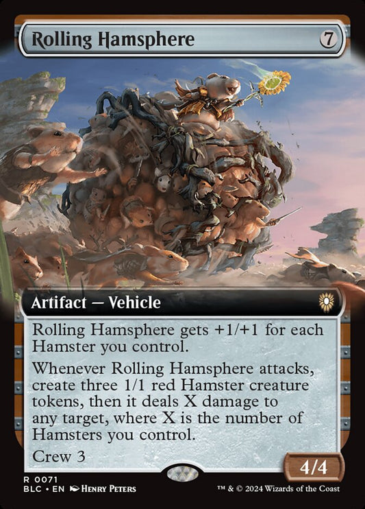 Rolling Hamsphere blc 71
