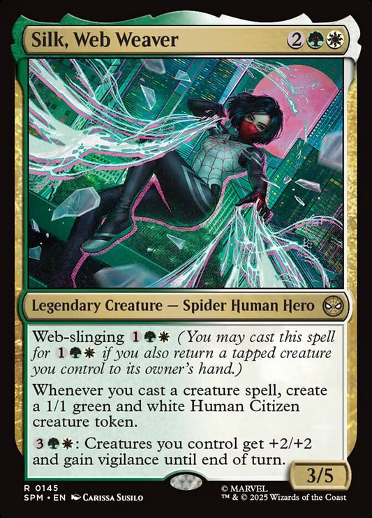 Silk, Web Weaver spm 145