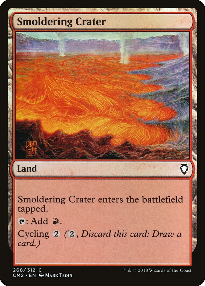 Smoldering Crater cm2 268