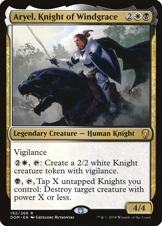 Aryel, Knight of Windgrace dom 192