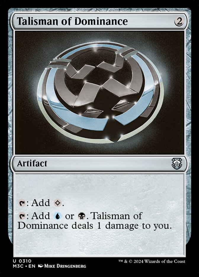 Talisman of Dominance m3c 310