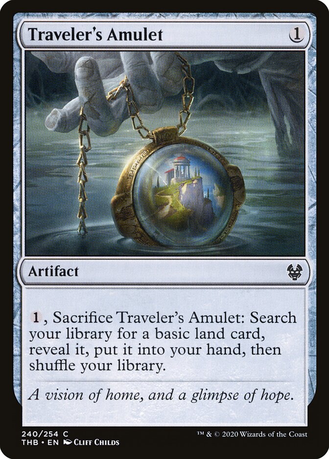 Traveler's Amulet thb 240