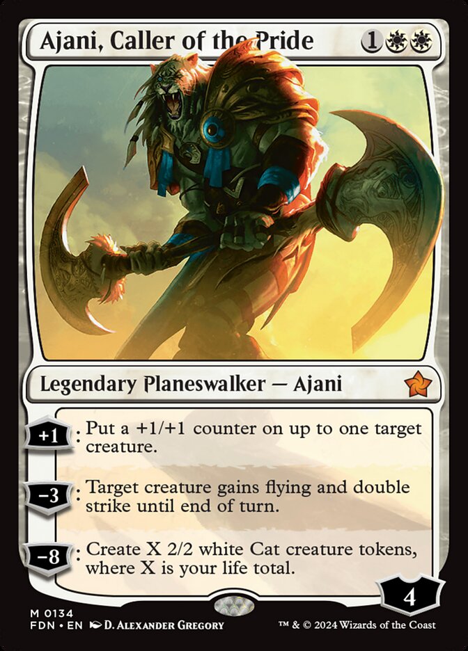 Ajani, Caller of the Pride fdn 134