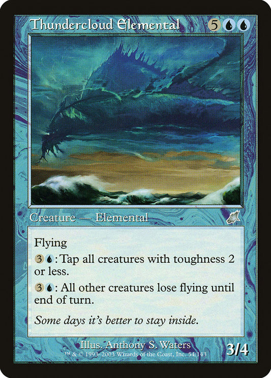 Thundercloud Elemental scg 54