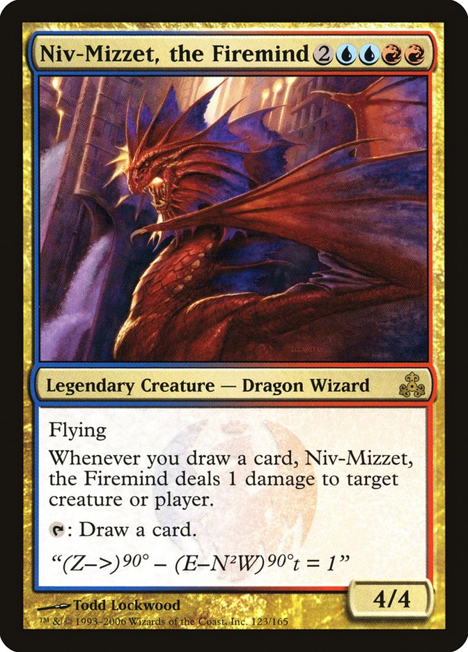 Niv-Mizzet, the Firemind gpt 123