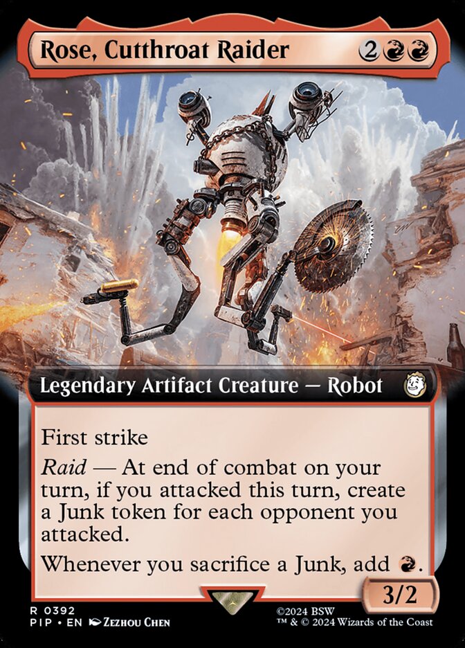 Rose, Cutthroat Raider pip 392