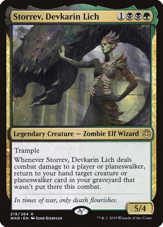 Storrev, Devkarin Lich war 219