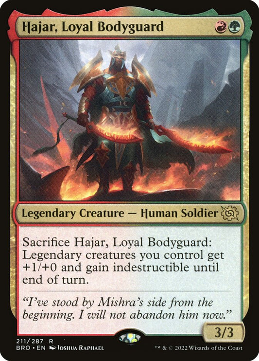 Hajar, Loyal Bodyguard bro 211