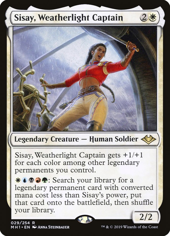 Sisay, Weatherlight Captain mh1 29
