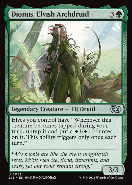 Dionus, Elvish Archdruid j25 52