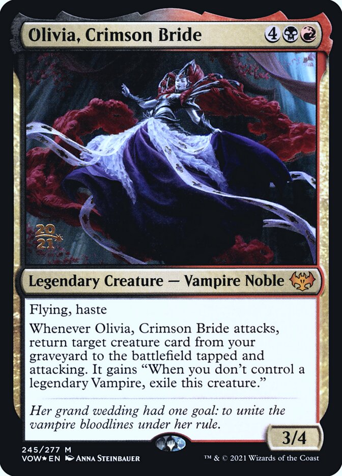 Olivia, Crimson Bride pvow 245s