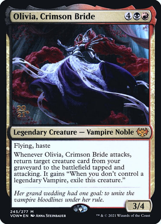 Olivia, Crimson Bride pvow 245s