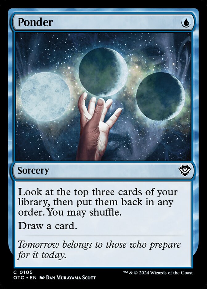 Ponder otc 105