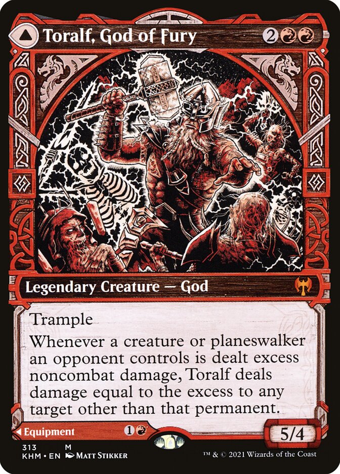 Toralf, God of Fury // Toralf's Hammer khm 313