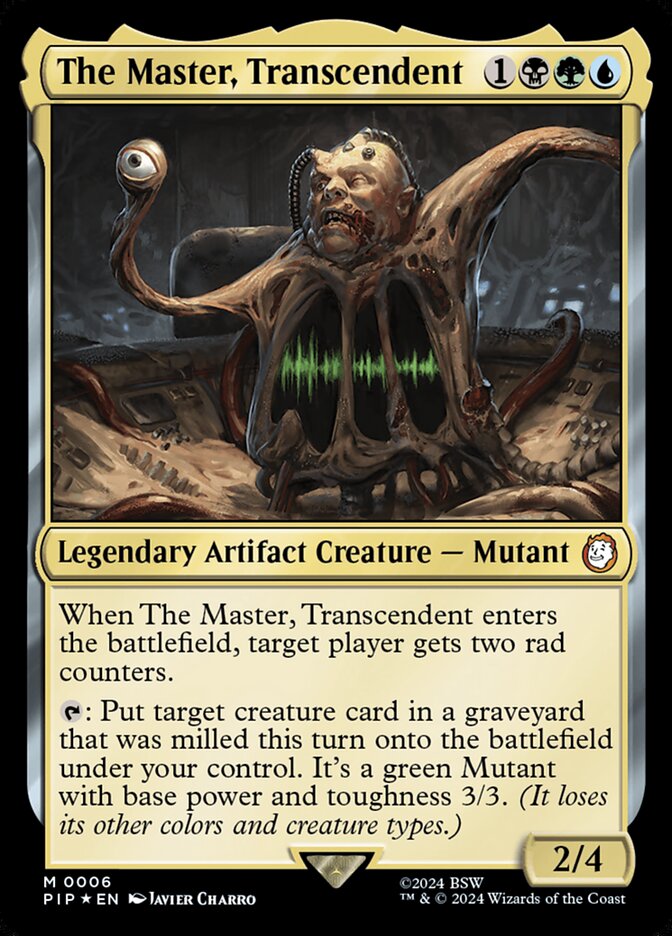The Master, Transcendent pip 6