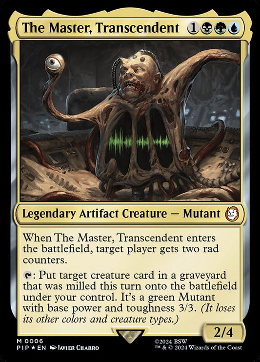 The Master, Transcendent pip 6