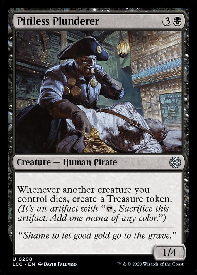Pitiless Plunderer lcc 208