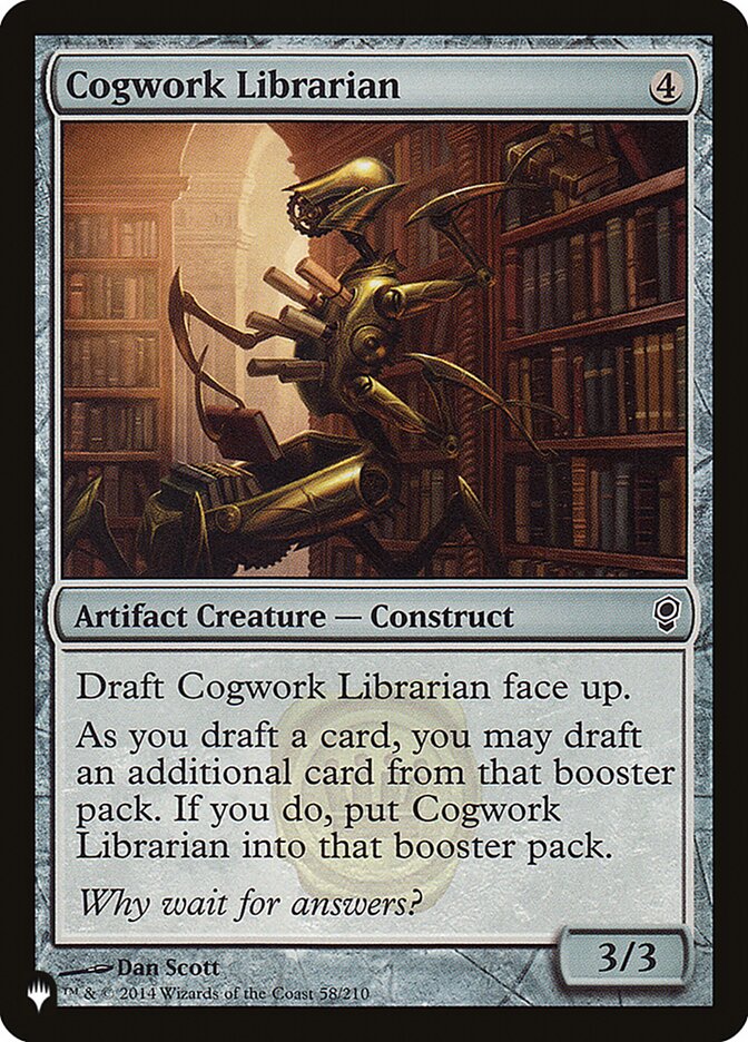Cogwork Librarian plst CNS-58