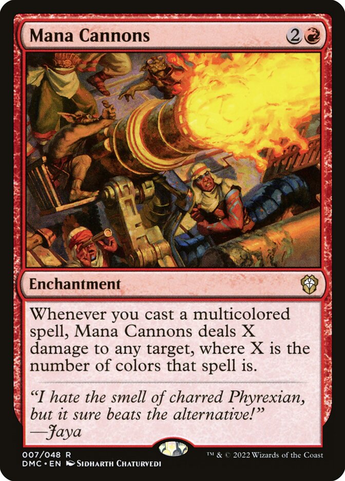 Mana Cannons dmc 7