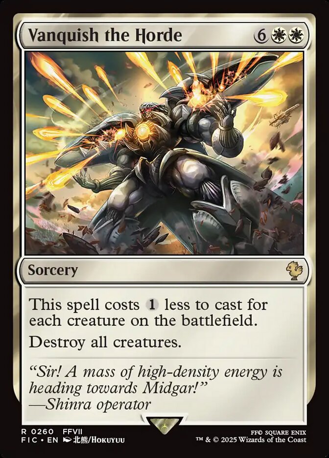 Vanquish the Horde fic 260