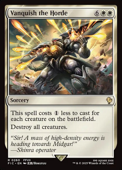 Vanquish the Horde fic 260