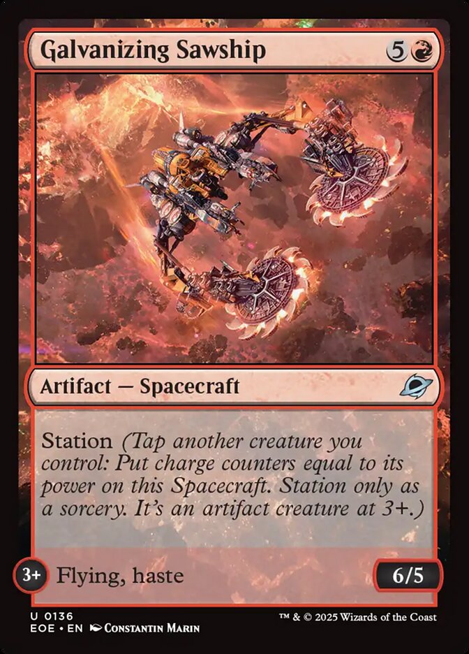 Galvanizing Sawship eoe 136