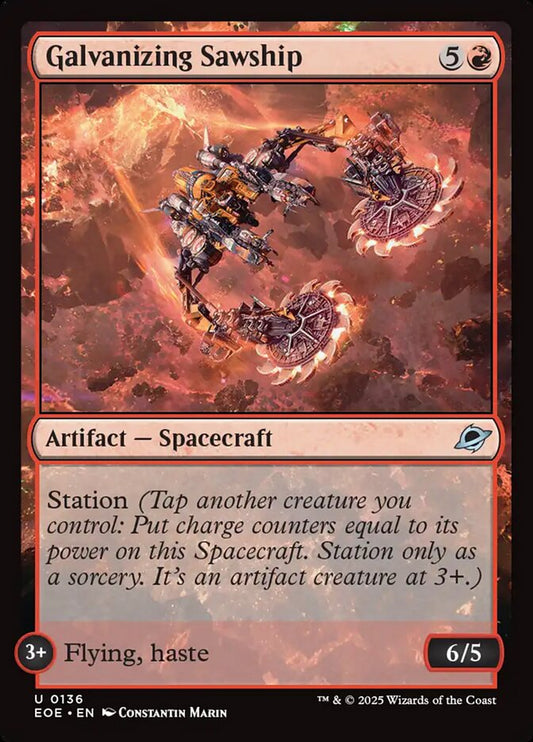 Galvanizing Sawship eoe 136