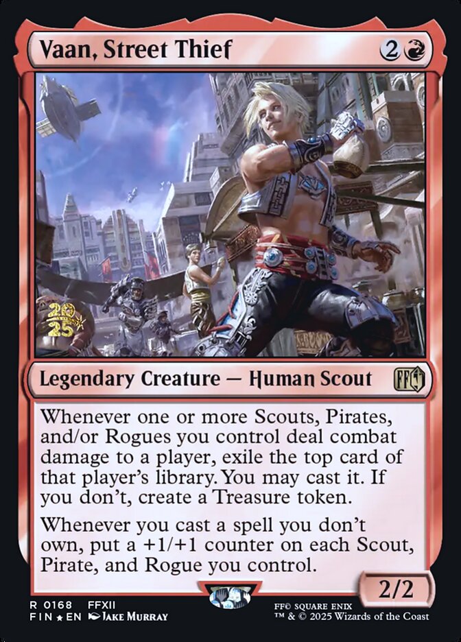 Vaan, Street Thief pfin 168s