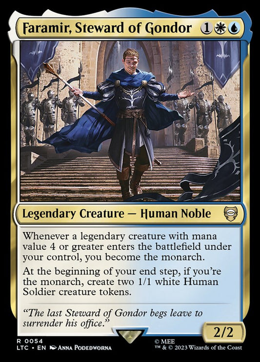 Faramir, Steward of Gondor ltc 54