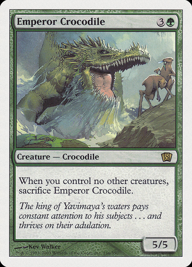 Emperor Crocodile Moon MTG Emperor Crocodile Moon MTG