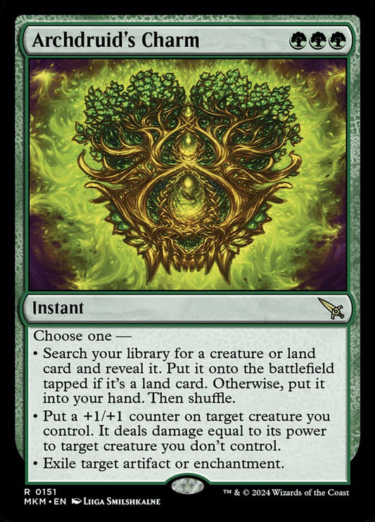 Archdruid's Charm mkm 151