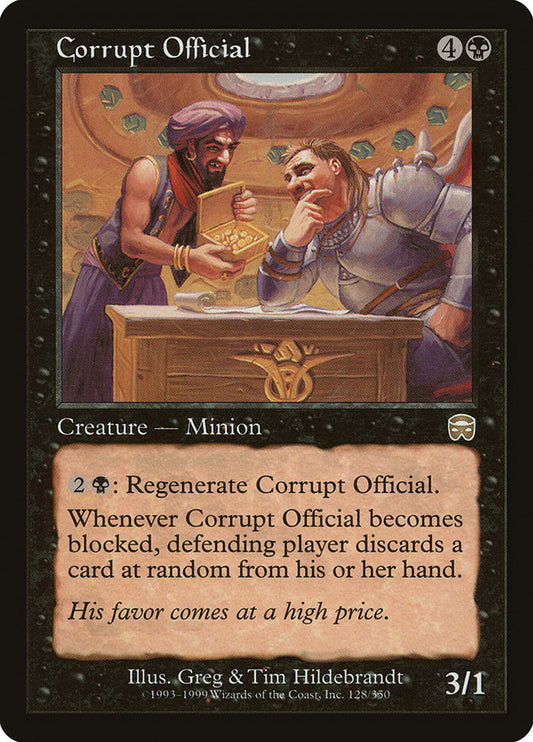 Corrupt Official mmq 128