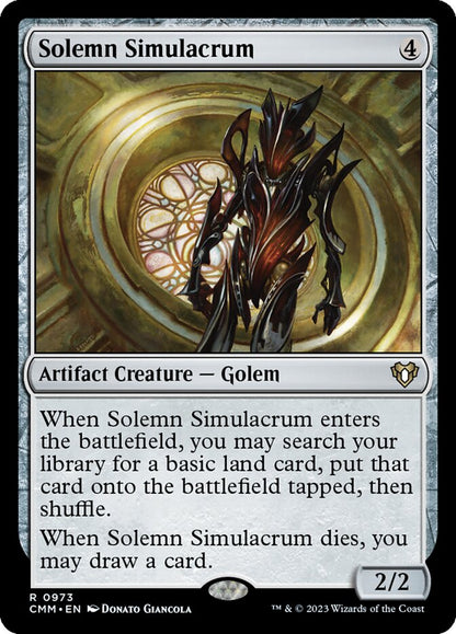 Solemn Simulacrum cmm 973