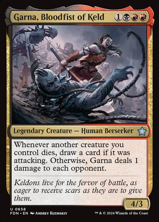 Garna, Bloodfist of Keld fdn 658