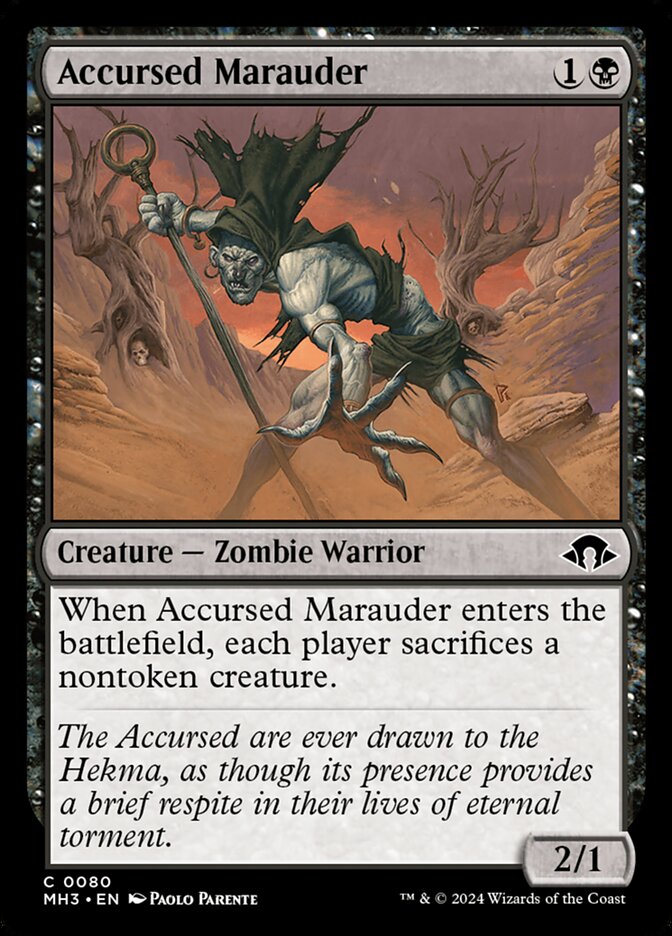 Accursed Marauder mh3 80