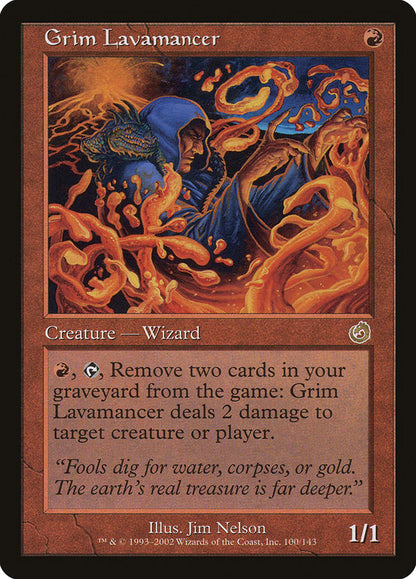 Grim Lavamancer tor 100