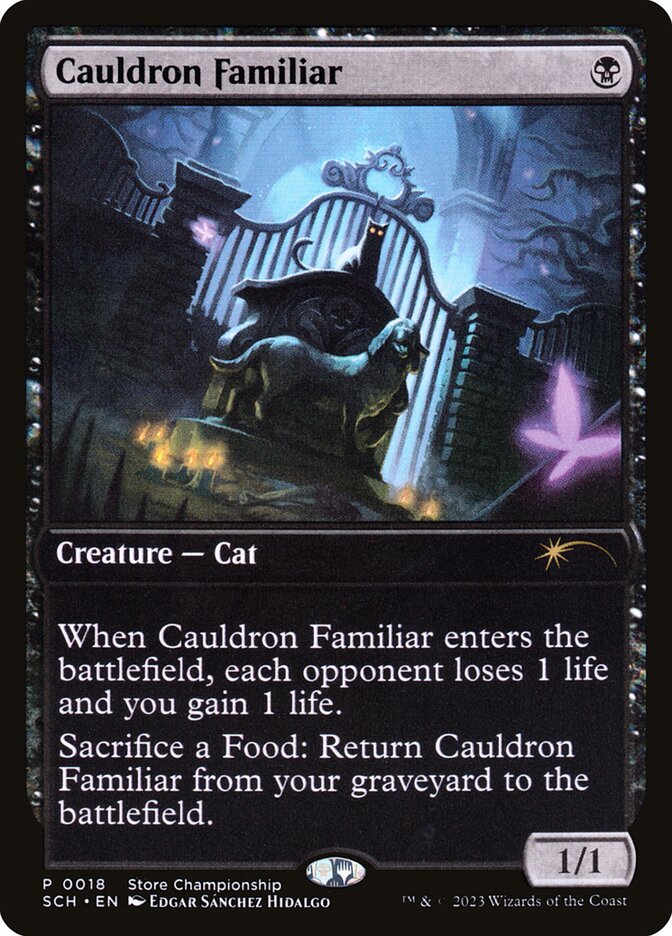 Cauldron Familiar sch 18