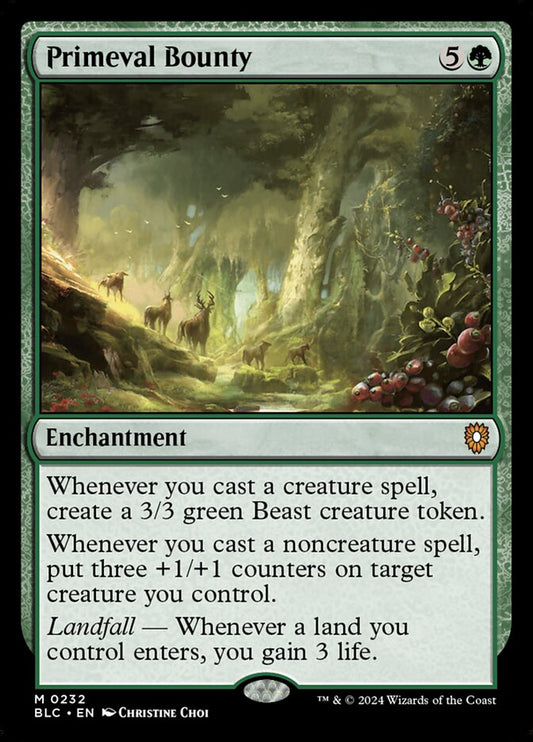 Primeval Bounty blc 232